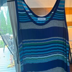 Calvin Klein Multicolor Striped Tank Top
